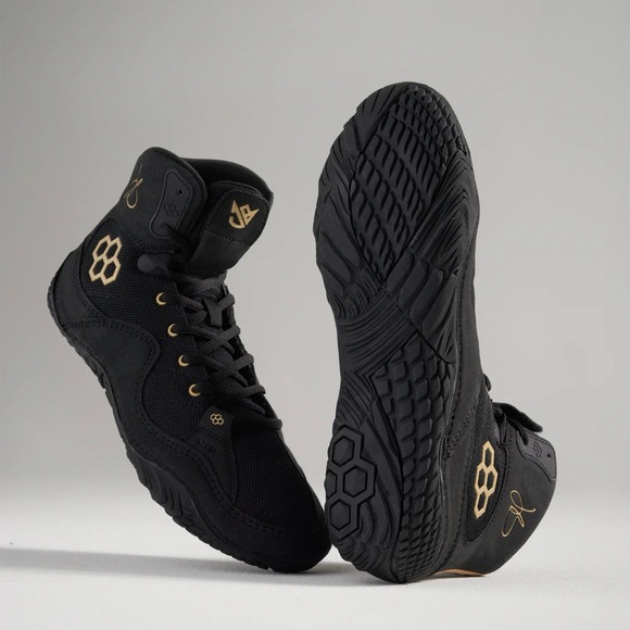 RUDIS Other - NWT Rudis Jordan Burroughs “All I See is Gold” wrestling shoes sz 10